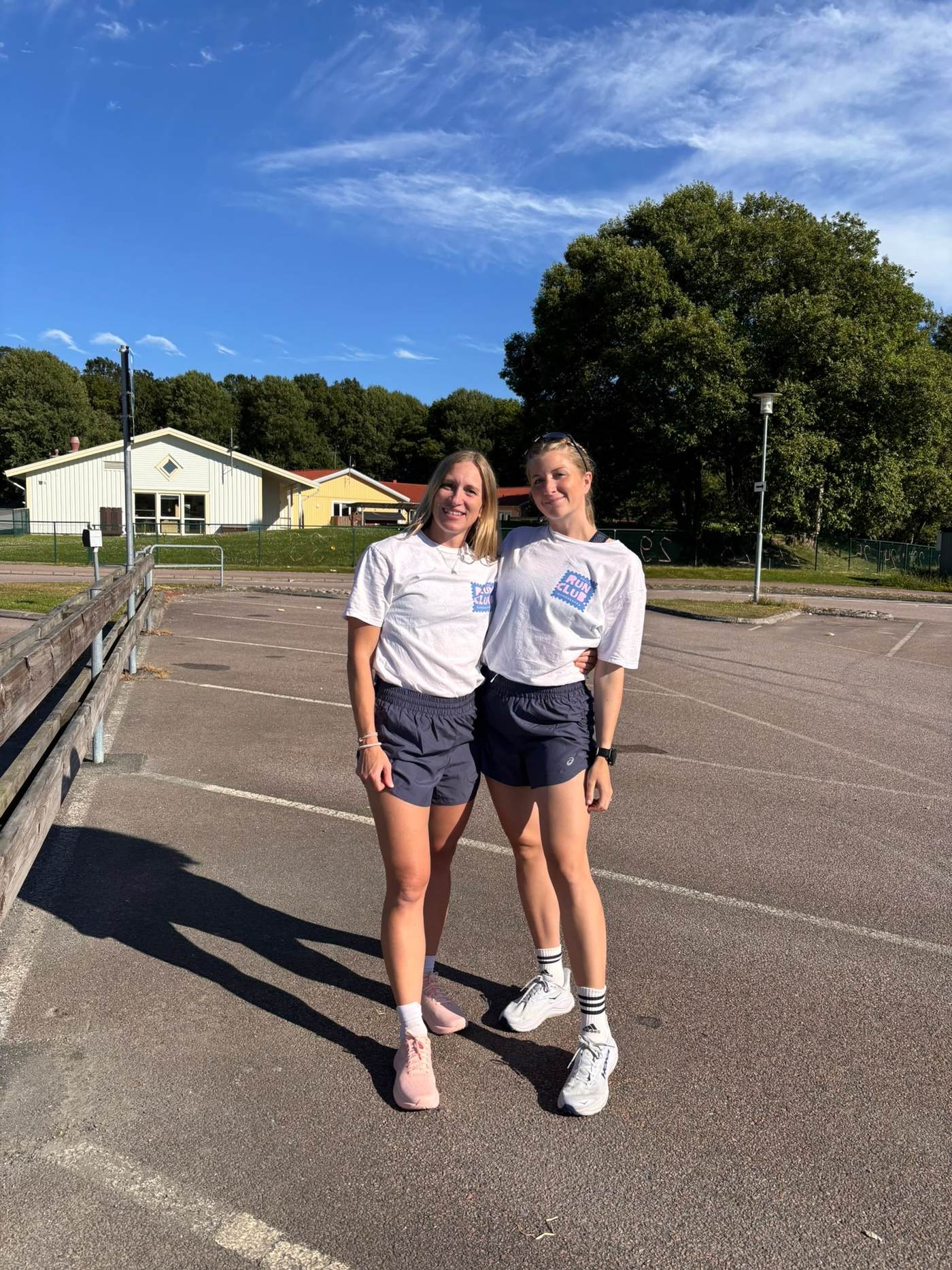 Anna och Linnéa från Social Run Club Kungsbacka